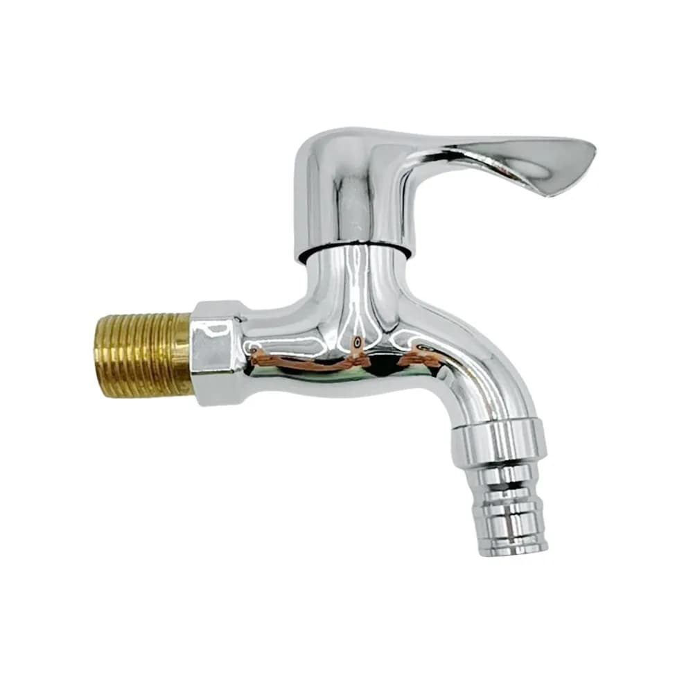 1/2" Male Washer Faucets Wall Mounted Multifunctional Garden Balcony Water Tap Plastic Water Hose Quick Connector