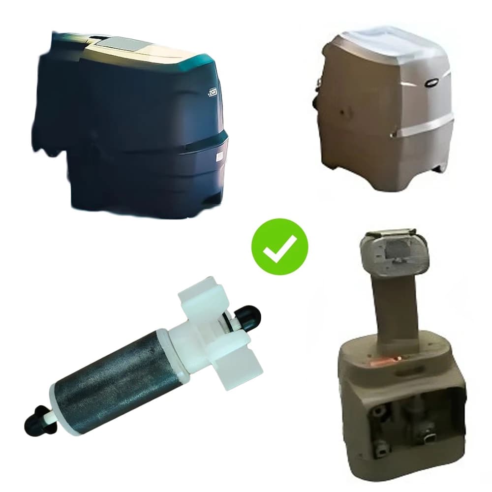 per girante modello adatto Pure Spa per tipo Intex SSP-H-20-M e SB-20M per pompa dell'acqua, include albero / boccole albero in ceramica.