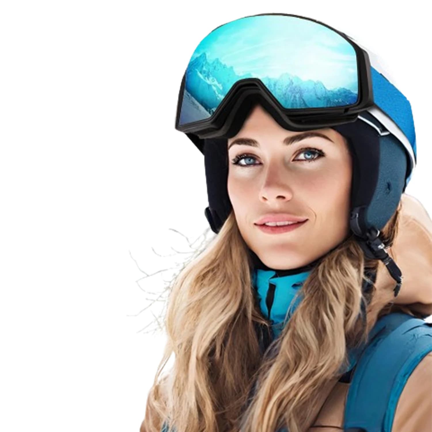 Custom outdoor windproof magnetic sports cycling snow sunglasses motorcycle glasses ski goggles