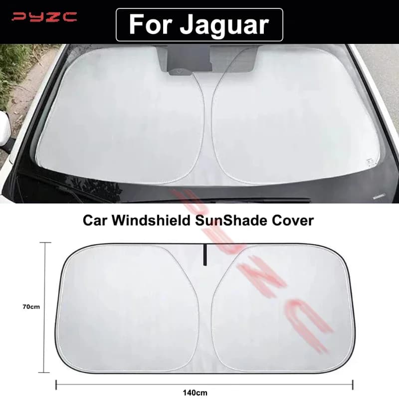 Parasole per Parabrezza Auto per Jaguar XE XF XK XKR XFL F-TYPE F-PACE T-PACE, Accessori Auto Anti-UV