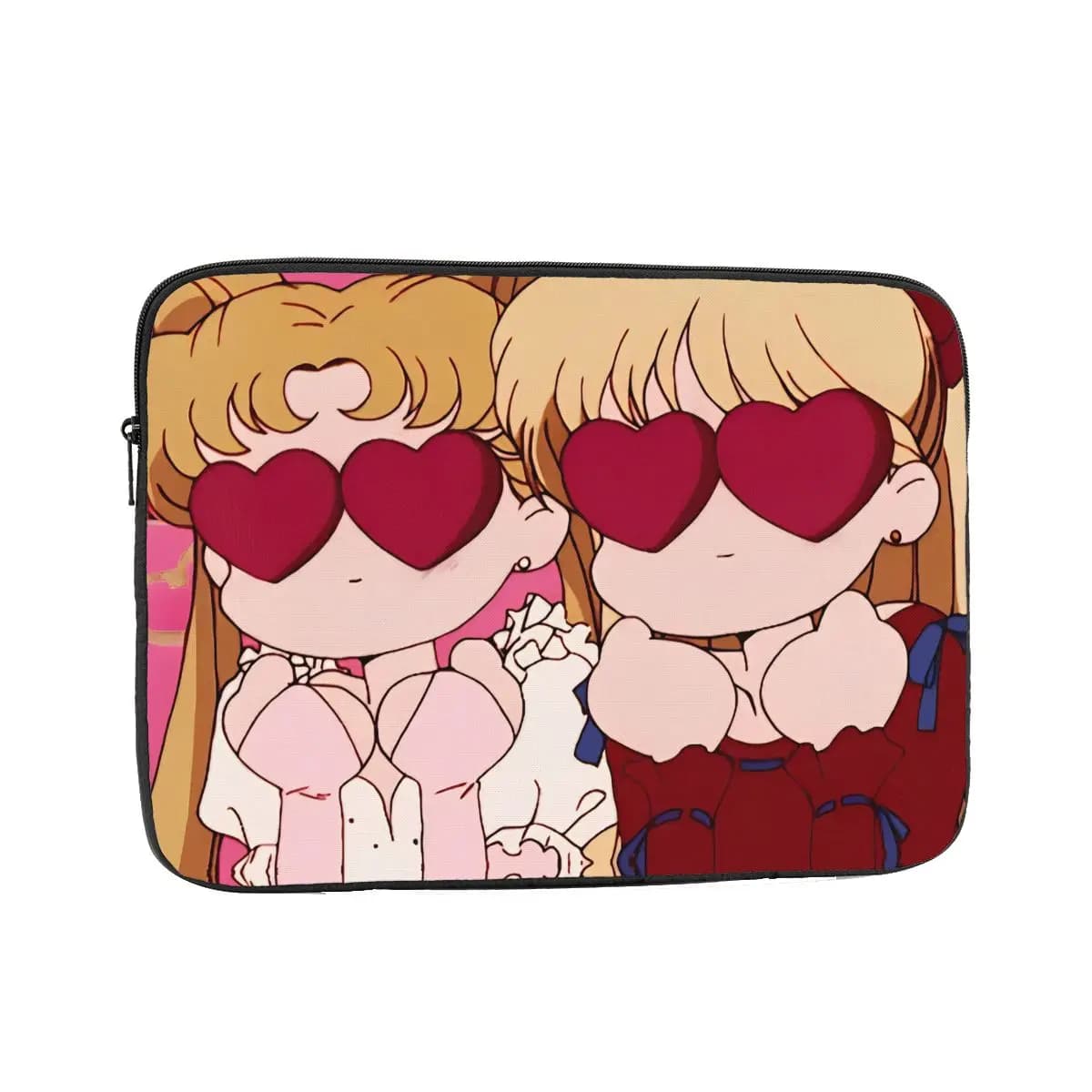 Custodia Protettiva per Laptop 12 13 15 17 Pollici, Borsa per Notebook con Motivo Sailor Moon, Custodia Antiurto per Tablet