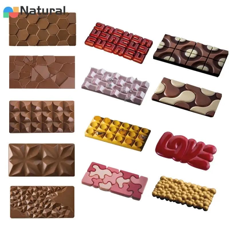 Stampo per cottura al cioccolato in silicone irregolare a 29 stili Fiore poroso Amore Caramelle Gelatina Set per fare il ghiaccio Decorazione della torta Stampo per candele per sapone
