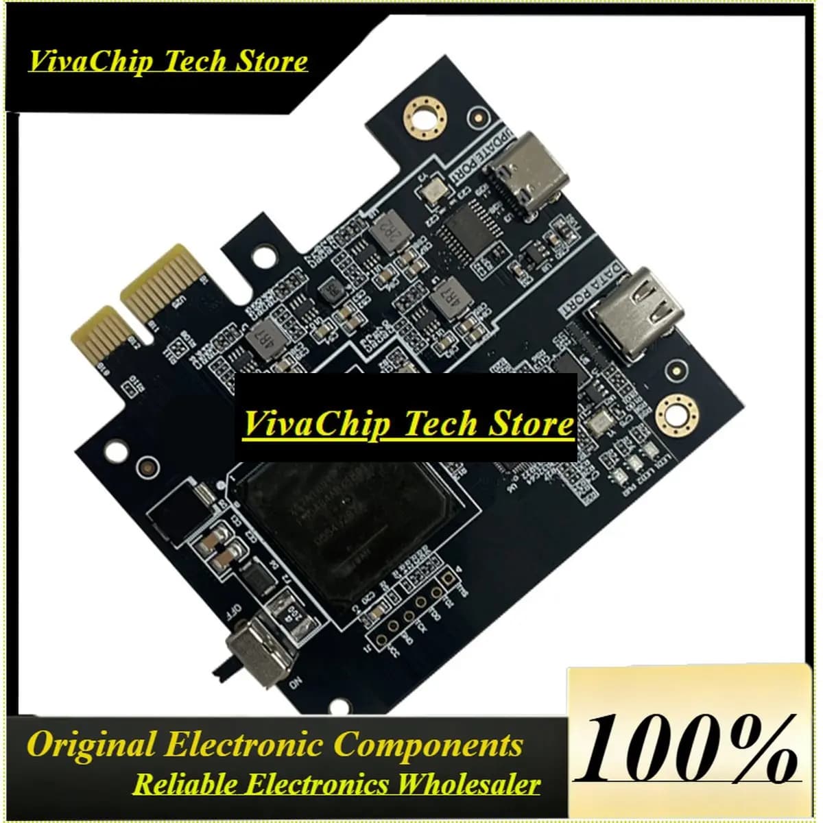 VivaSCap DMA 75t Card: FPGA DMA Board For Kmbox Makcu Video Blender, High Performance Direct Memory Access PCIe Card
