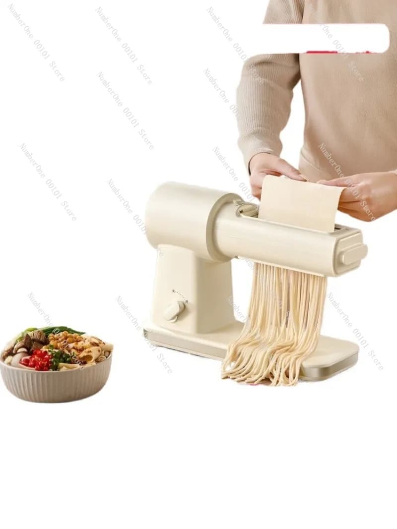 Macchina Elettrica Compatta per Stendere la Pasta e Fare Noodle per Uso Domestico, Piccola Macchina per Pasta Tutto in Uno, per Sfoglie di Ravioli e Impasti per Panini
