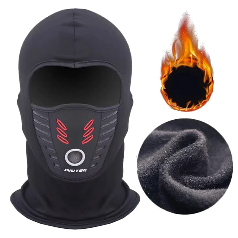 Estate Inverno Caldo Pile Moto Maschera Anti-polvere Antivento Copertura Completa del Viso Cappello Traspirante Collo Casco Maschera Passamontagna