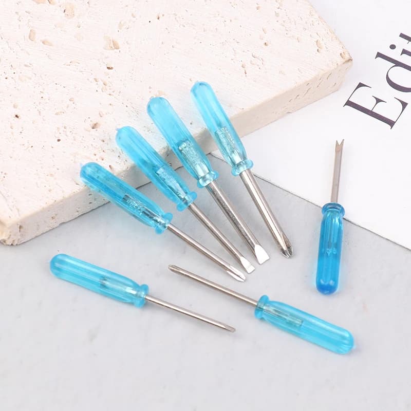 New 10-Pack Mini Phillips Screwdriver Set Cross/Horizontal Head Precision Repair Tools For Toys And Electronics Hand Exercise