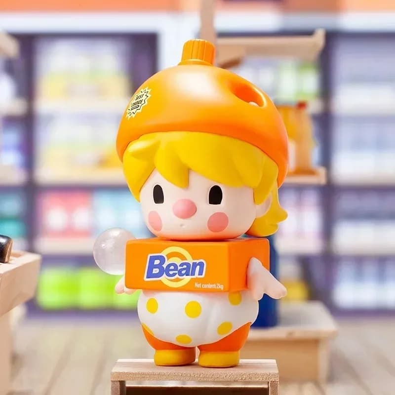 POP MART Sweet Bean Supermarket Serie 2 Blind Box - Statuetta Anime Carina, Giocattolo a Sorpresa Misterioso, Bambola da Collezione, Ornamento da Scrivania, Regalo