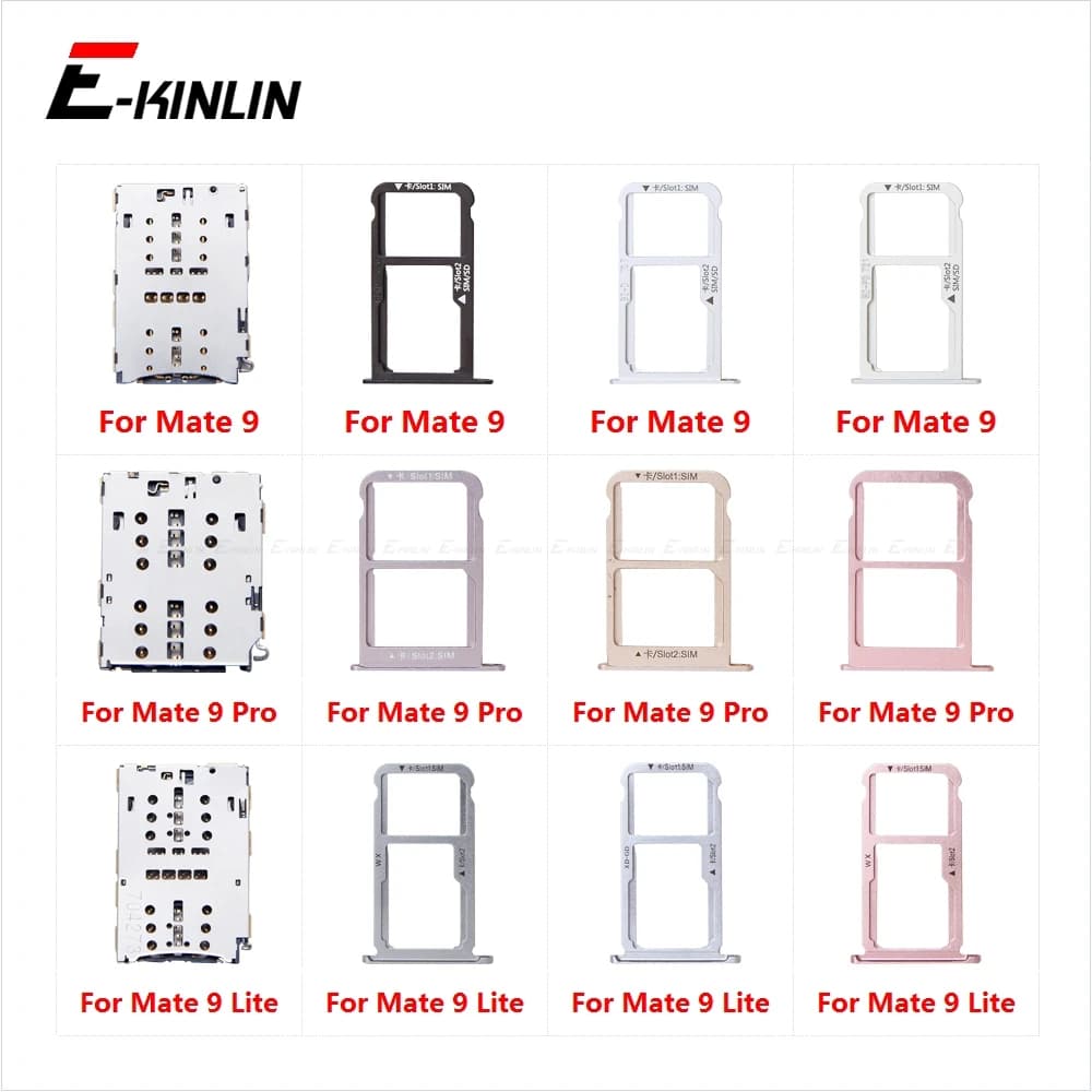 Slot per scheda Micro SD, supporto, lettore, adattatore, contenitore, connettore per Huawei Mate 9 Pro Lite Lon-L29 AL10