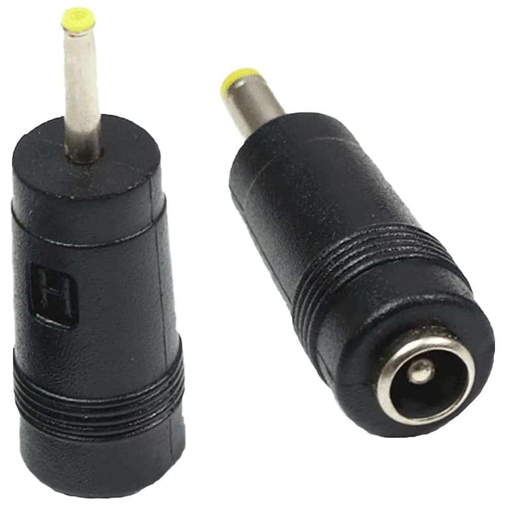 5PCS DC Power Adapter Connector - 5.5mm×2.1mm Female to 4.0mm×1.7mm Male Plug Converter for Laptop, PC, CCTV, LED Strip & Router