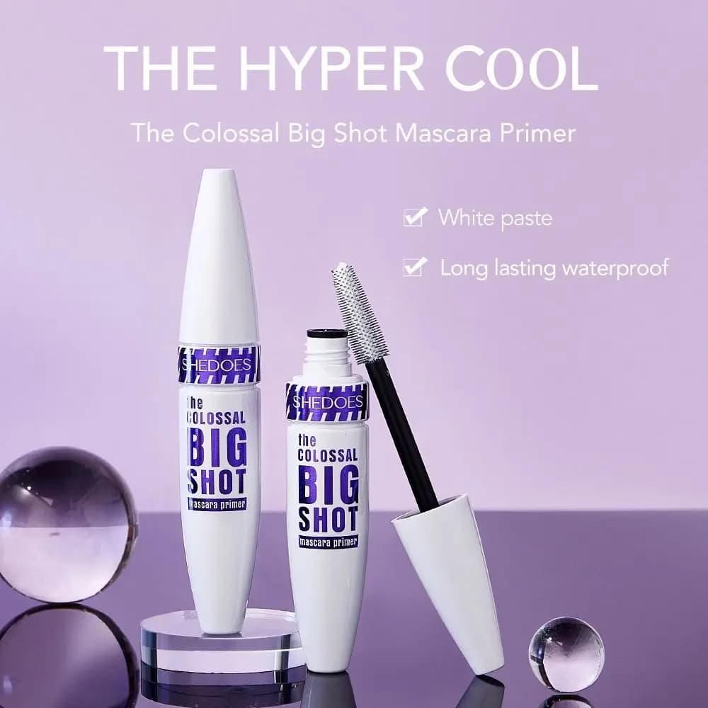 High Quality Eye Makeup Tool White Eyelash Primer Waterproof 15ml Eyelash Base Cream Thicken Lengthening Mascara Cosmetic