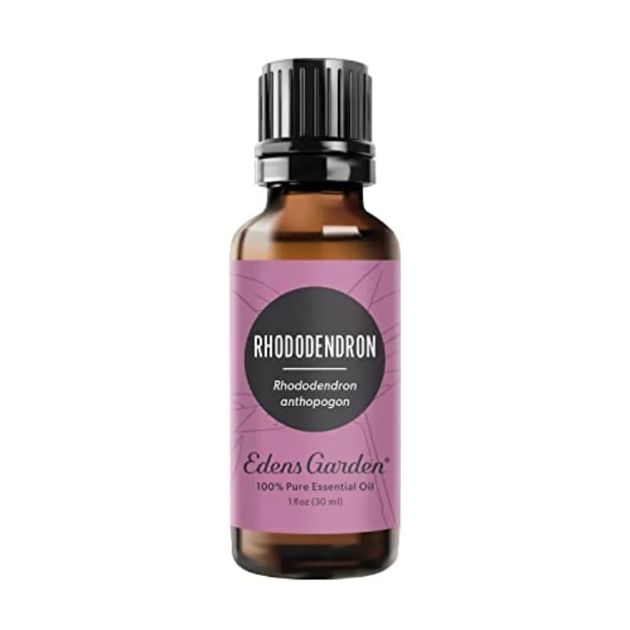 Olio Essenziale di Rododendro - 100% Puro, Grado Premium, Non Diluito, Naturale, Terapeutico, per Aromaterapia, Ideale per Diffusori e Cura della Pelle