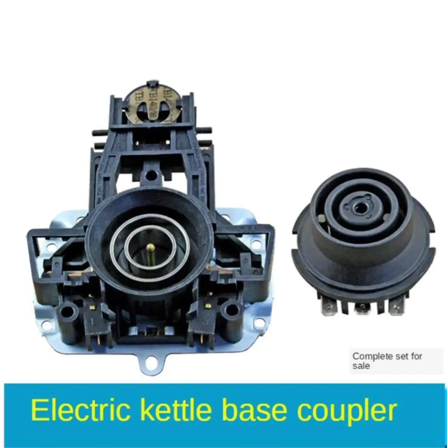 Interruttore di controllo della temperatura per bollitore e caffettiera, connettore per base del bollitore elettrico, accessorio presa di collegamento.