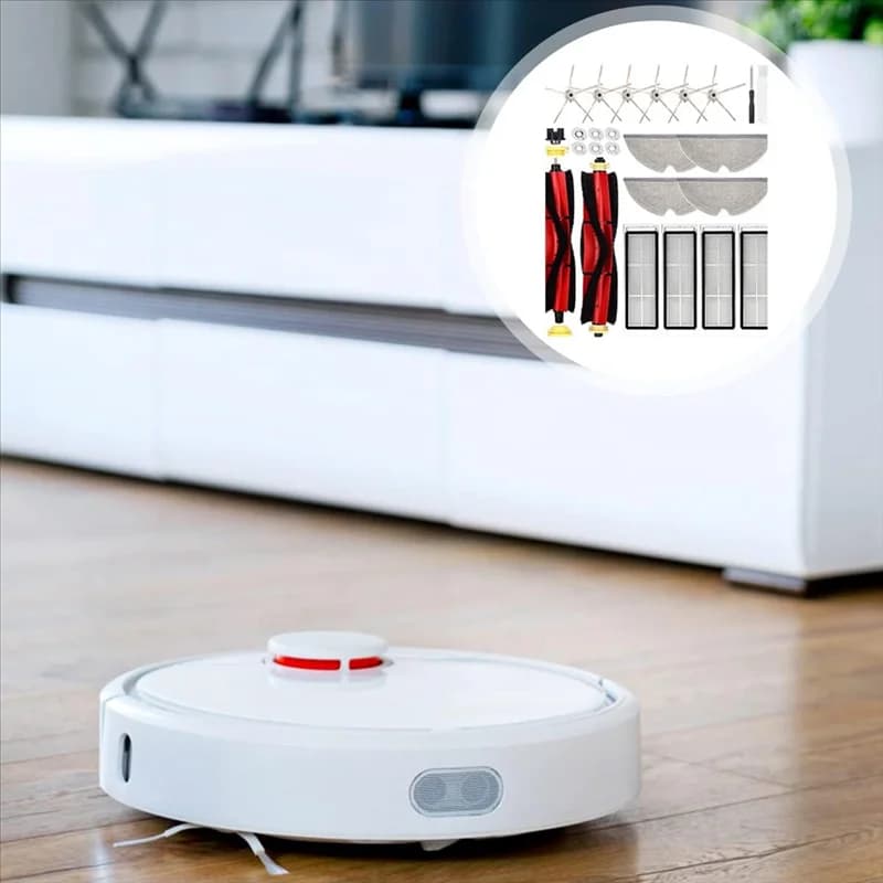 INLIG-Spazzole Laterali Principali Filtri HEPA Panno Mop Per Xiaomi Roborock S5 Max S6 Pure S6 Maxv Aspirapolvere Accessori di Ricambio
