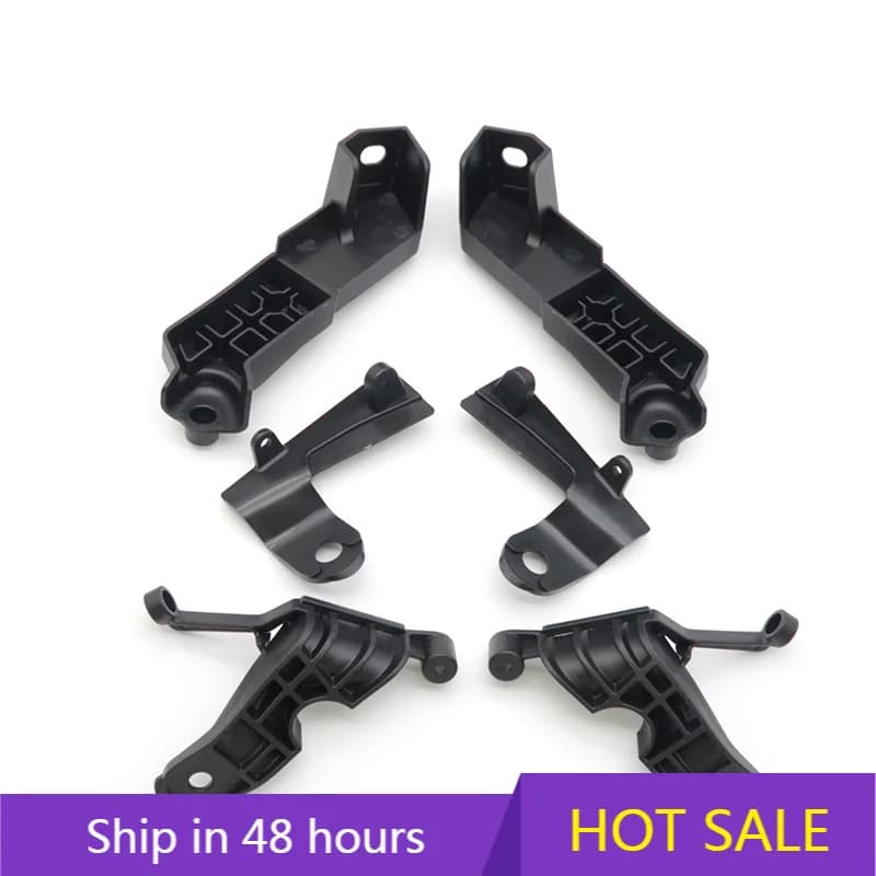 Per Toyota Land Cruiser 2016-2019 Kit di riparazione fari auto artigli di riparazione plastica angolo fisso supporto luce nera staffa faro