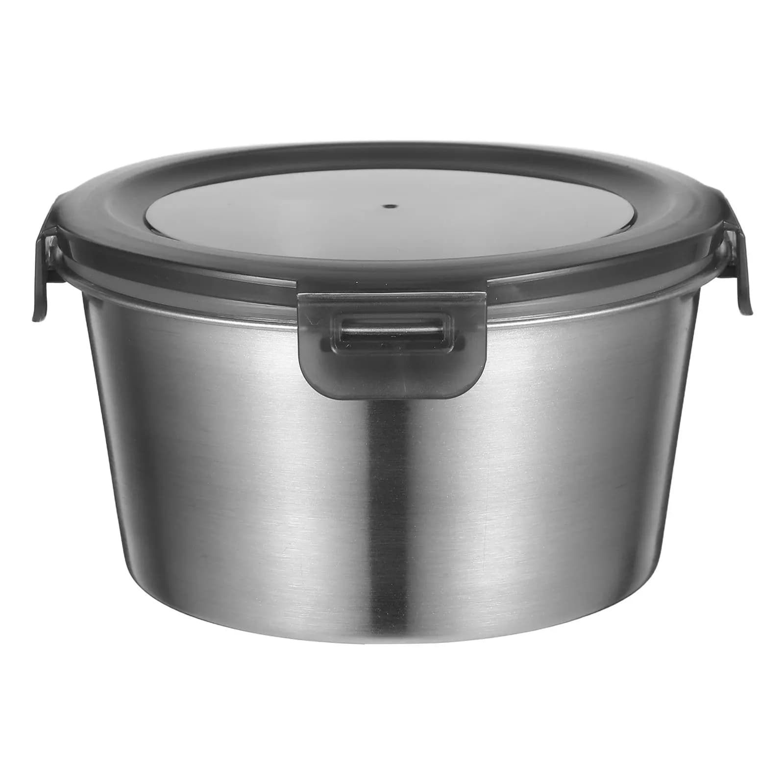 Contenitore per Alimenti Sigillato in Acciaio Inox da 1000 Ml, Scatola Ermetica per Organizzazione Cucina, Preparazione Pasti, Freezer e Frigorifero