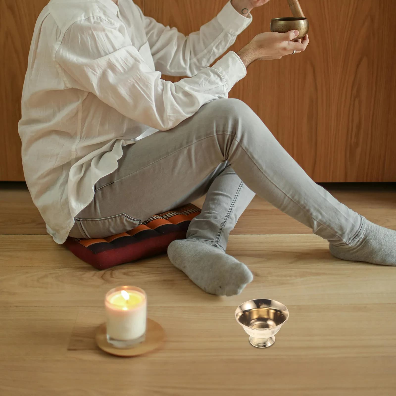 Sauna Aroma Cup Premium Wood Essential Oil Diffuser for Steam Room Spa Wellness Bath Relaxation Aromatherapy Fragrance