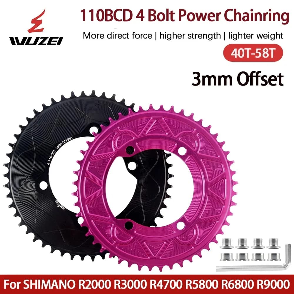 Corona BCD 110 Narrow Wide 40t 42t 44t 46t 50t 52t 54t 56t 58t per Shimano 105 R7000 Ultegra R8000 Dura Ace 9100