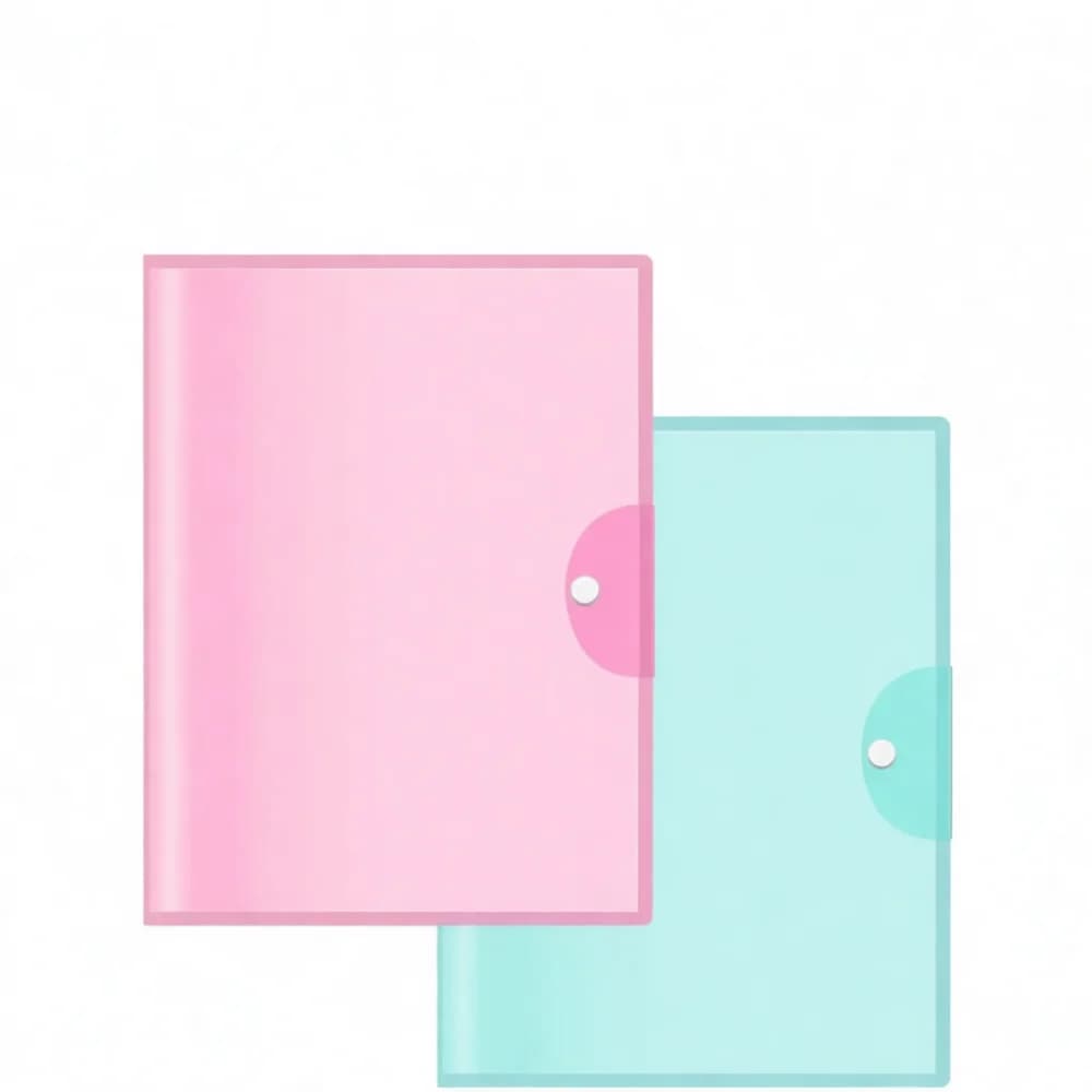 Plastic A3 Document Folder Organizer Student Stationery Exam Paper Sorting Bag Filing Portfolio Storage Keeper