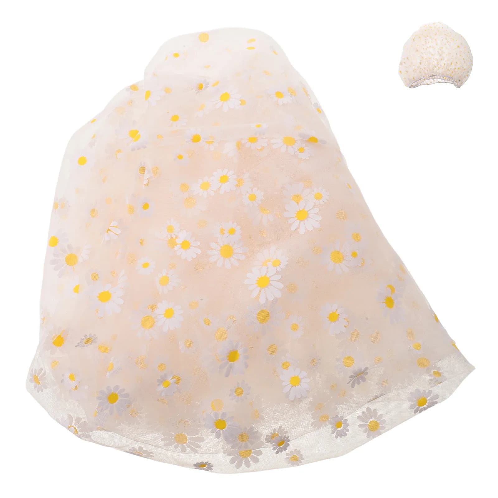 Baby Stroller Mosquito Net Full Coverage Floral Printed Ultra-Fine Mesh Bug Net Outdoor Travel Infant Insect Protection