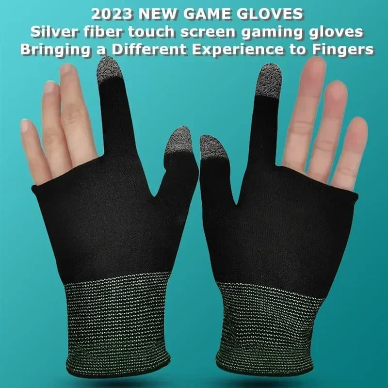 G1 Mobile Game PUBG Finger guanti L1 R1 accessori da gioco Touch Screen antiscivolo traspirante antisudore punta delle dita in fibra d'argento
