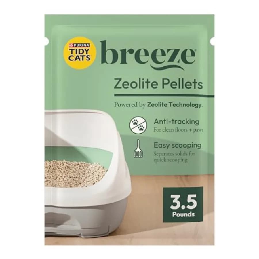 Purina Lettiere in Pellet Breeze Ricarica in Scatola Riciclabile - 6 Confezioni da 3,5 lb Borse