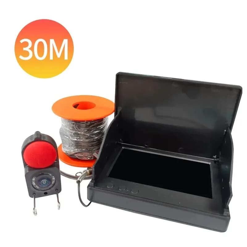 4.3 inch summer and winter video fishing rod kit with underwater camera and fishfinder gift for fishermen