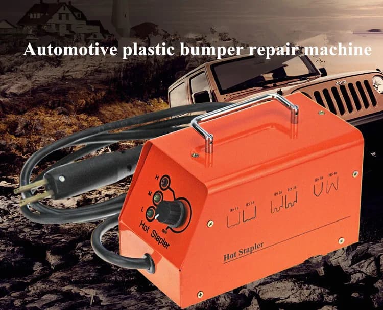 Paraurti Macchina di Riparazione Auto Camion Auto Corpo Cucitrice a Caldo Saldatore di Plastica Chiodo Filo Strumento Attrezzature Patch 600PCS Asta di Saldatura di Plastica