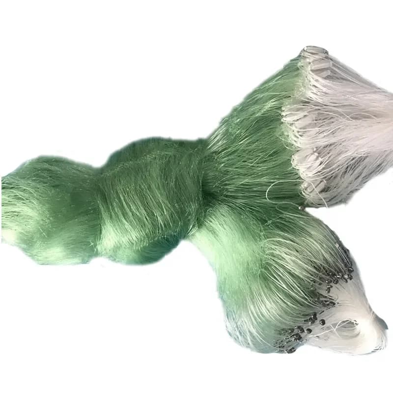 Rete da Pesca a strato singolo con linea spessa rete da imbrocco 50m-95m rete da Pesca monofilamento rete in Nylon Rede De Pesca rete tartaruga all'aperto