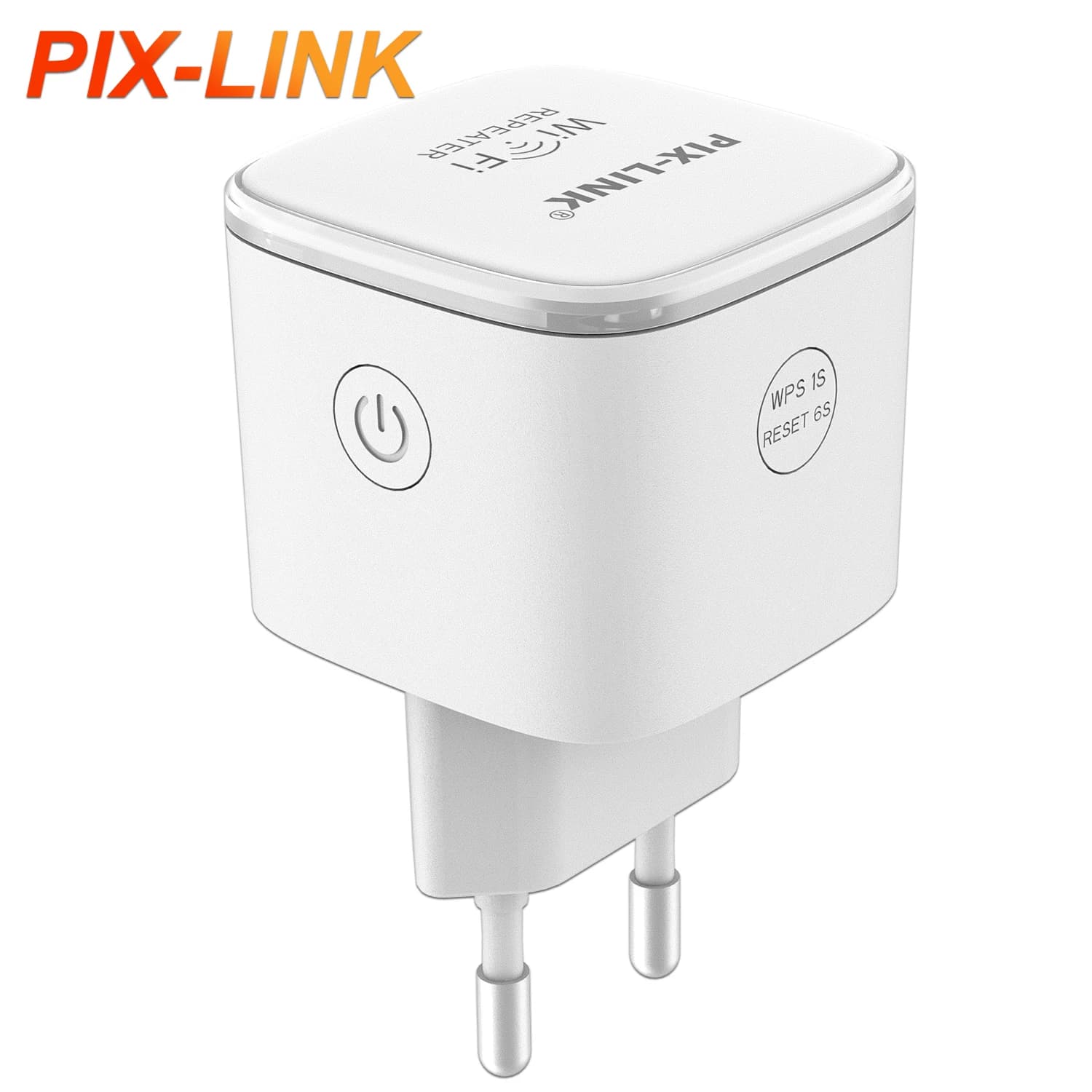 PIX-LINK WR38 Ripetitore WiFi 300Mbps N300 2.4GHz Router/Modalità AP WPS Amplificatore di Segnale da Presa a Muro per Casa e Ufficio