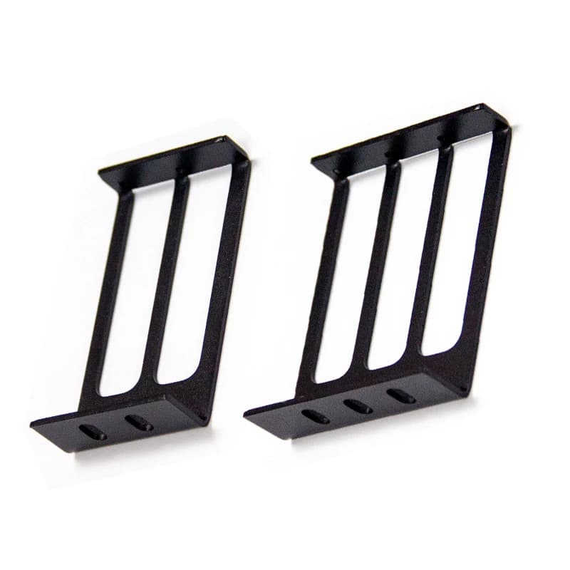 Fixing bracket of type C graphics card with half-height deflector of table frame graphics card Staff GPU DIY Metal double hole with screws
