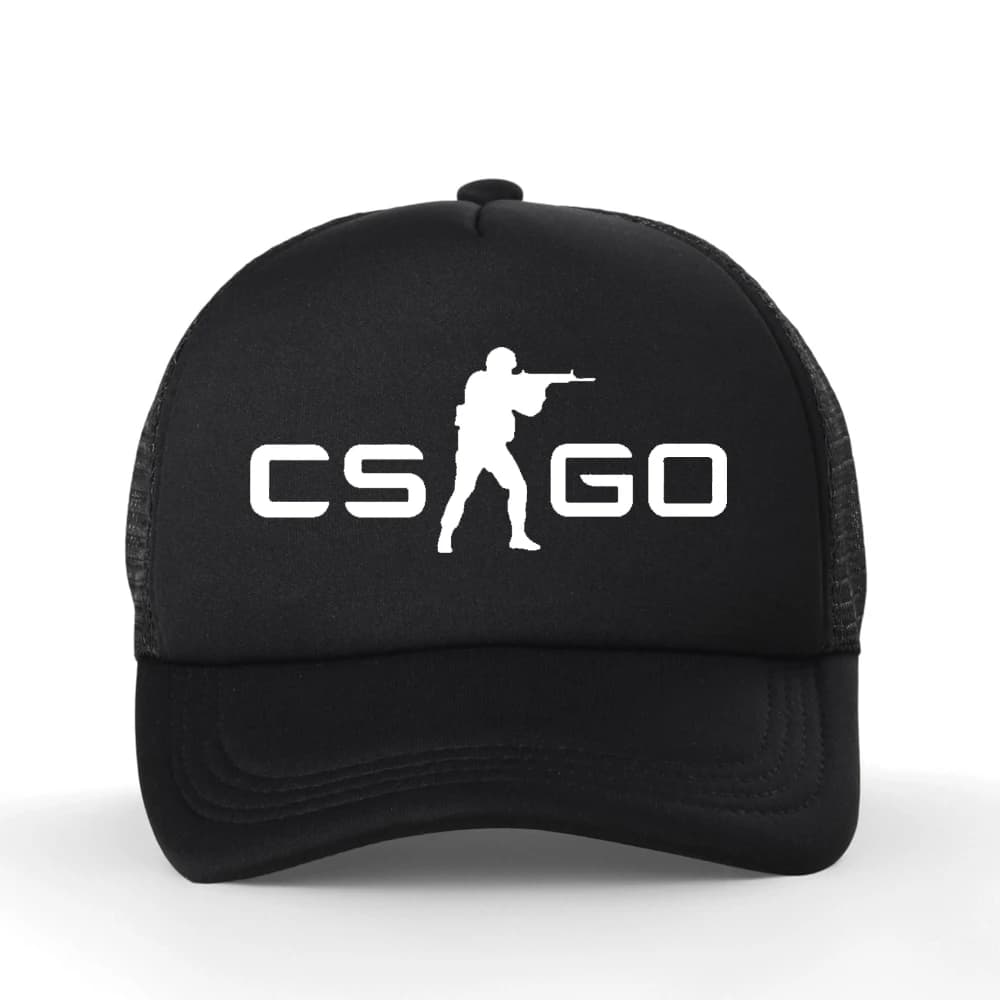 Cappellino da baseball CS GO Counter Strike Global Offensive Hip Hop Divertente Casual Cappello per Giochi di Squadra