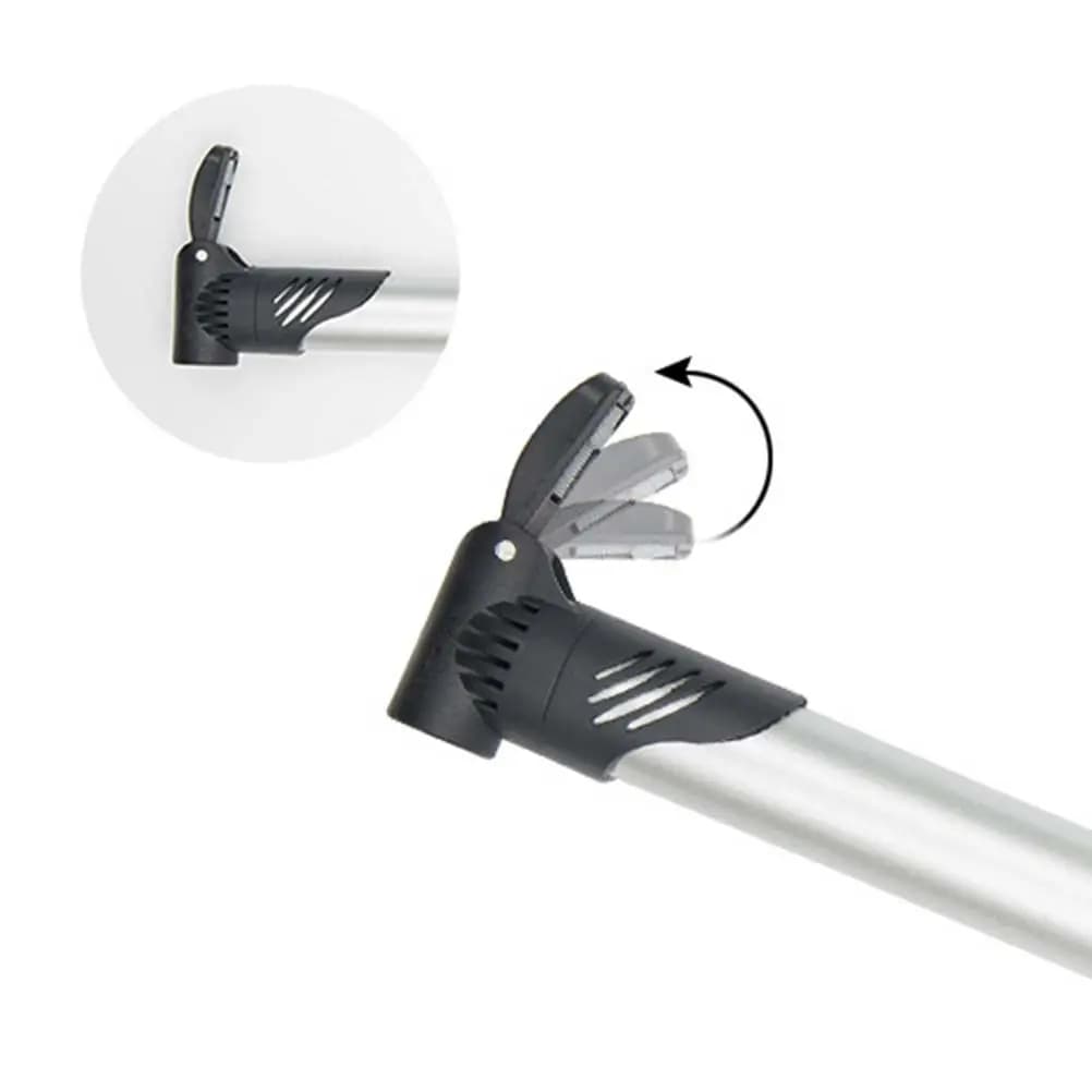 Bike Air Pump Portable Telescopic Lightweight Tire Inflator for Road and Mountain Bicycles