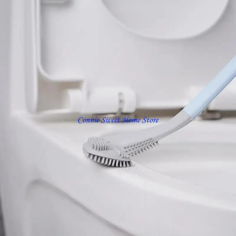 LXAF Golf Toilet Brush with Long Handle Wall Mounted Cleaning Brush and Holder Deep Cleaning Without Dead Ends Durable