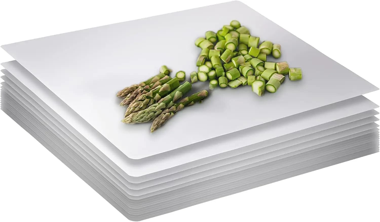 Disposable Cutting Boards 50 Count, 10x13.5 Inch Recyclable Sheets for Kitchen, Camping & BBQ