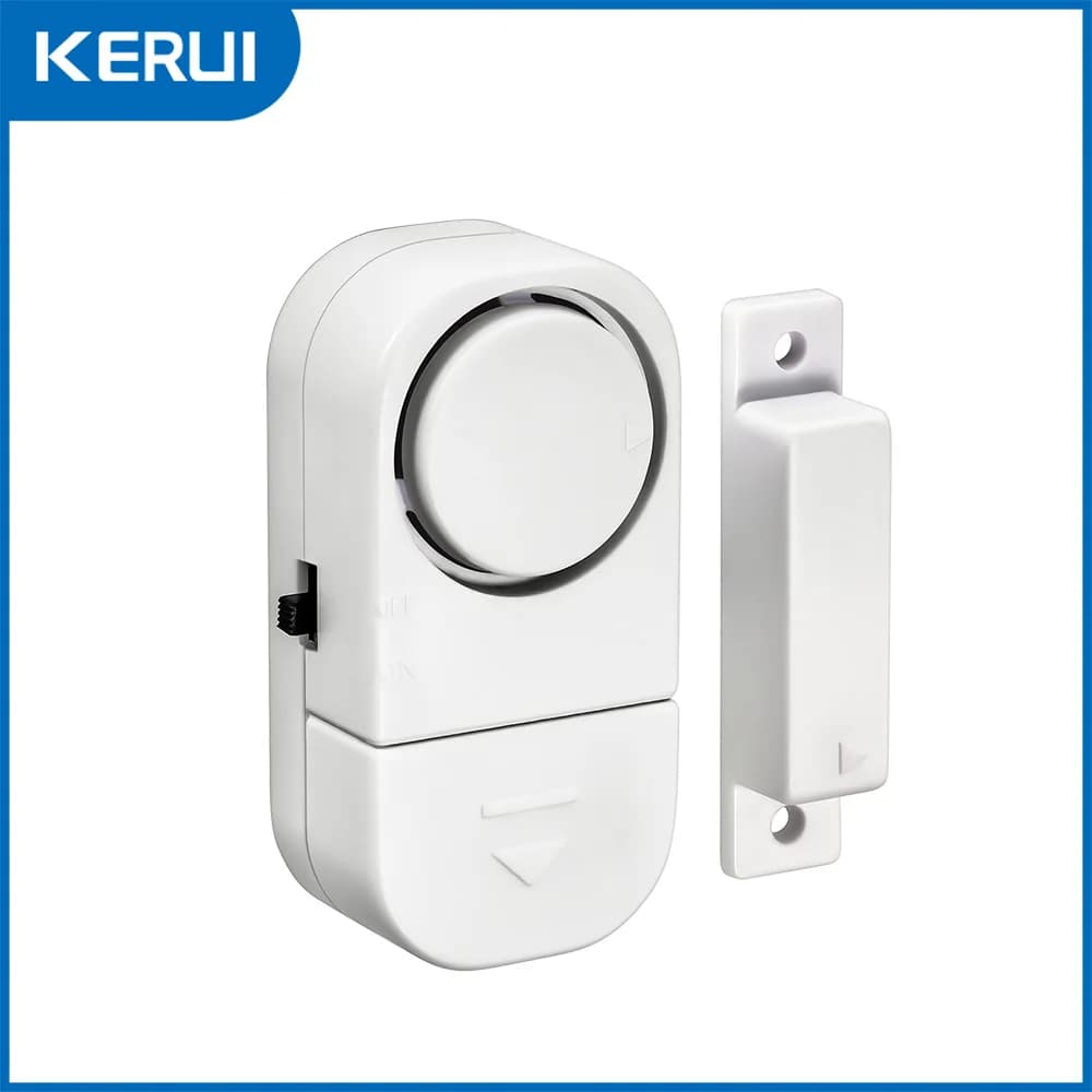 1pc porta sensore magnetico allarme finestra 90db sicurezza wireless porta finestra di casa sistema di allarme di sicurezza antifurto