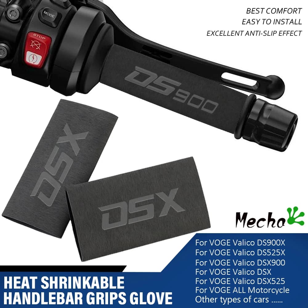 Per VOGE Valico DS900X DS525X DSX 900 DSX 525 DSX900 DSX525 Moto Termoretraibile Manopole Del Manubrio Copertura Grip Guanto antiscivolo