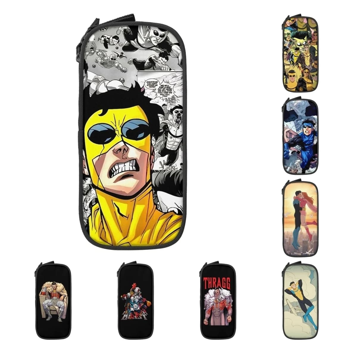 Lovely Invincibles Mark Grayson Pencil Case Pencilcases Pen for Girl Boy Big Capacity Bag Students School Gifts Stationery