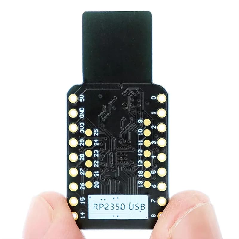 ELECT-RP2350A Chip Dual-Core 16MB Flash RP2350-USB Mini Module Development Card 520KB SRAM For Raspberry Pi PICO2 RP2350
