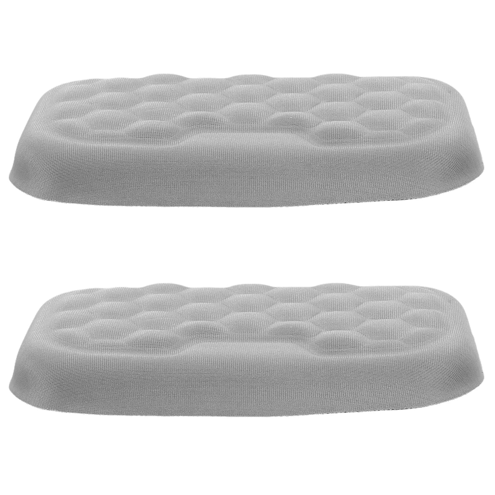 2 Pezzi Poggiapolsi Ergonomico per Mouse in Memory Foam, Cuscino da Scrivania Confortevole per Ufficio, Laptop, Computer e Gaming