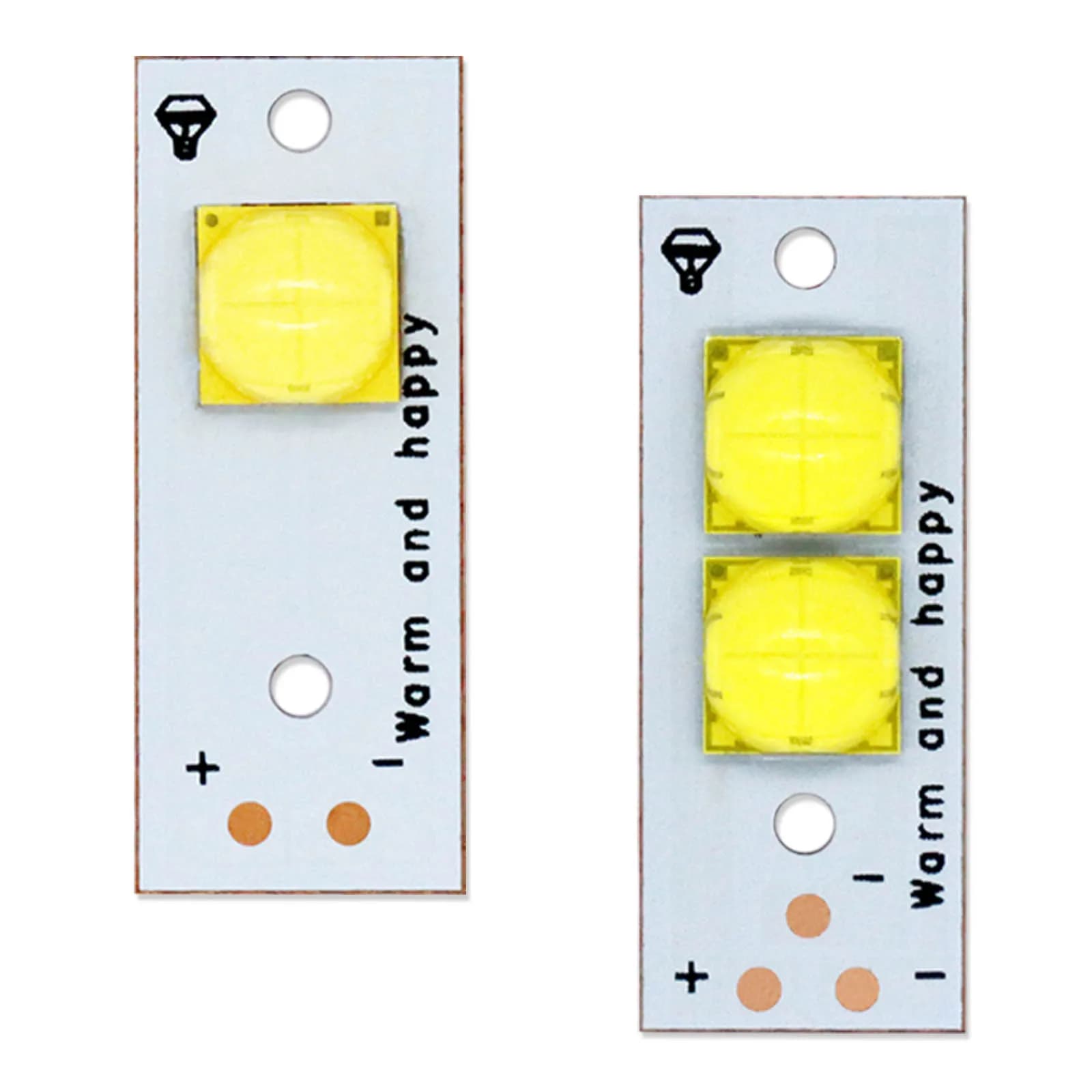 30W 60W XHP70 Rame PCB Potenza completa 6-7V XHP50 Lampada a LED Diodi LED Luce Faro fai da te Luci per auto a LED Riparazione Bianco 6500K
