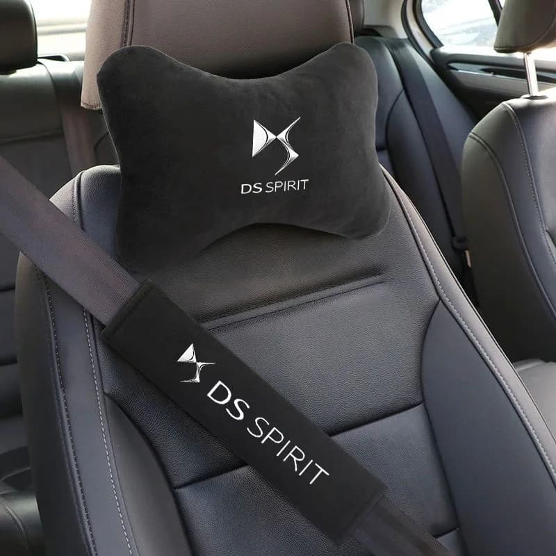 For DS SPIRIT DS3 DS4 DS4S DS5 DS 5LS DS6 DS7 Car Headrest Neck Support Seat Soft Neck Pillow Auto Accessories