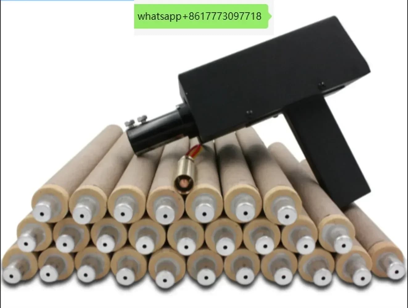 Termometro portatile per fusione W330, pistola di misurazione con termocoppia per il punto di fusione dell'ferro in fusione nel forno a frequenza intermedia