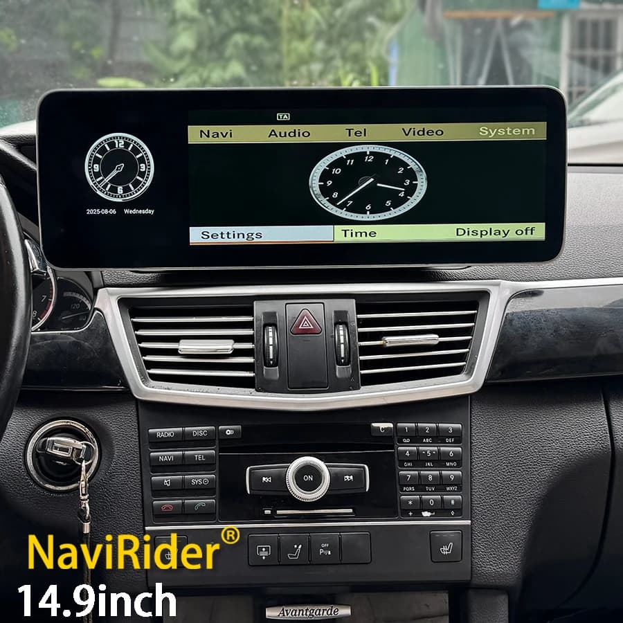14.9 pollici Multimediale GPS WiFi 4G HU Android 14 Carplay Per Mercedes Benz Classe E W212 2010-2015 NTG 4.0 4.5 Navigazione Autoradio
