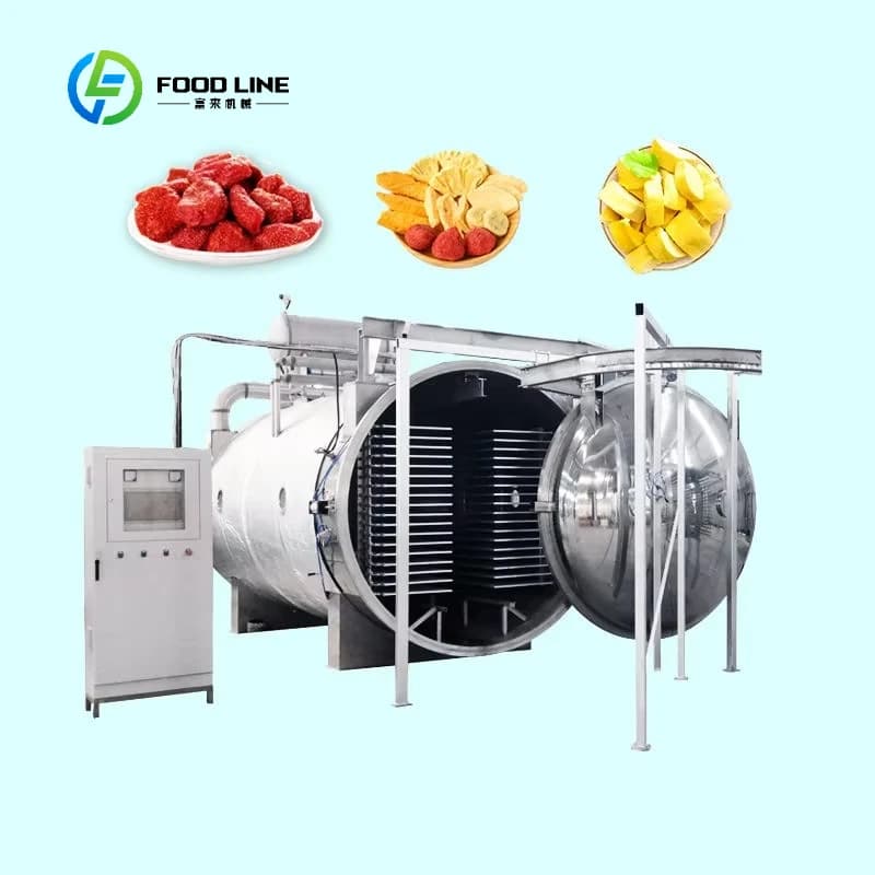 Macchine per liofilizzare il vuoto Macchina per liofilizzare la frutta Verdura liofilizzata sottovuoto automatica personalizzata
