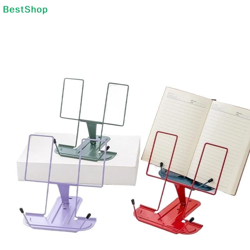♥ Supporto per Libri Multifunzionale Portatile - Supporto Regolabile per Libri, Tablet e Quaderni (Design a Mani Libere)