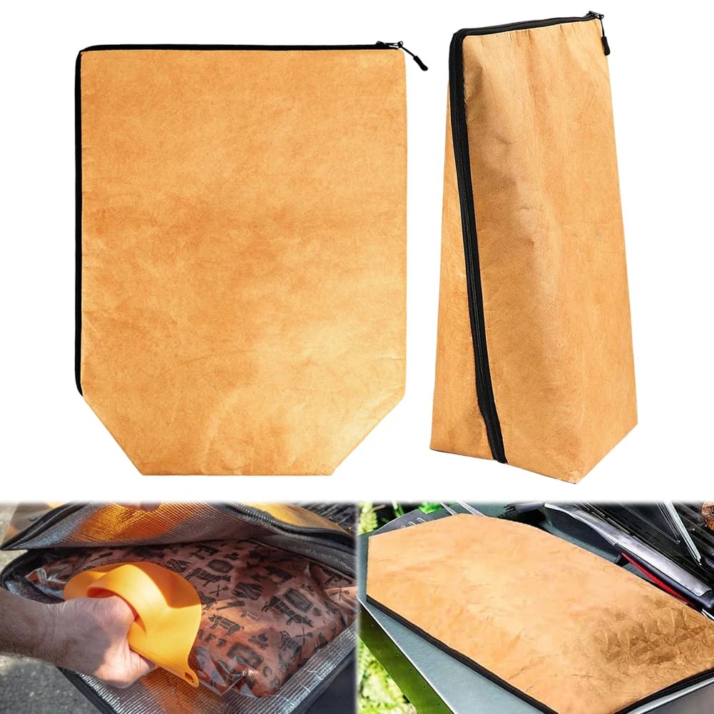 Coperta BBQ per il riposo della carne, borsa isolante riutilizzabile per la conservazione della carne, coperta BBQ per carne, accessori BBQ per brisket/manafo/a coto di vitello di grandi dimensioni