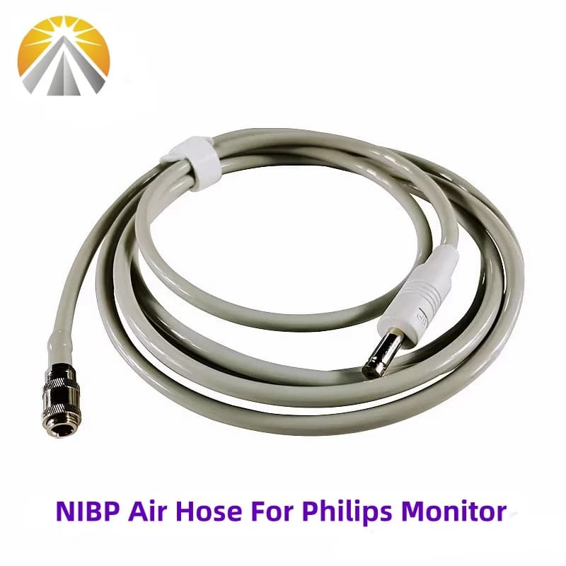 Flexible NIBP reusable Single tube for arterial pressure Interconnection tube for patient monitor Philips M1598B M1599B