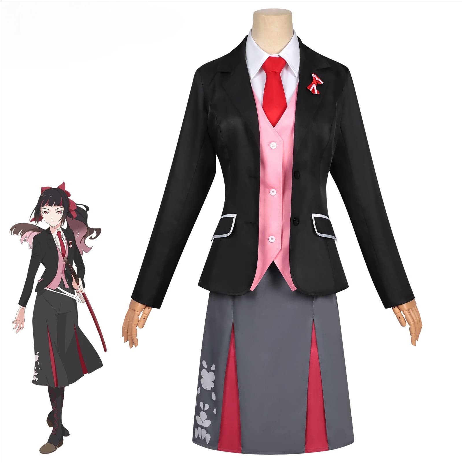 Agents of the Four Seasons Hime To Sakura Cosplay Costume Halloween Party Masquerade Performance Clothing for Women
