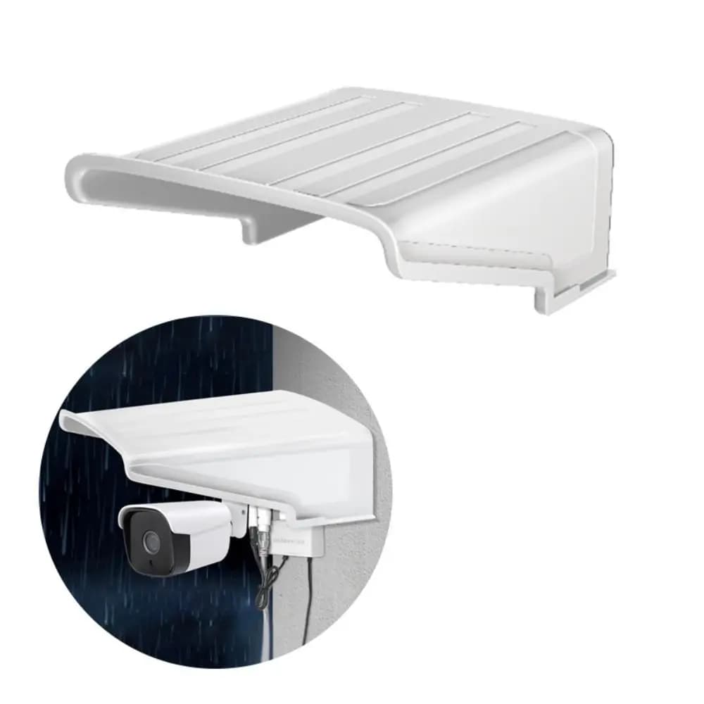 Copertura per telecamera di sicurezza resistente alle intemperie, copertura antipolvere e resistente alle intemperie, protezione robusta per telecamera da esterno montata a parete