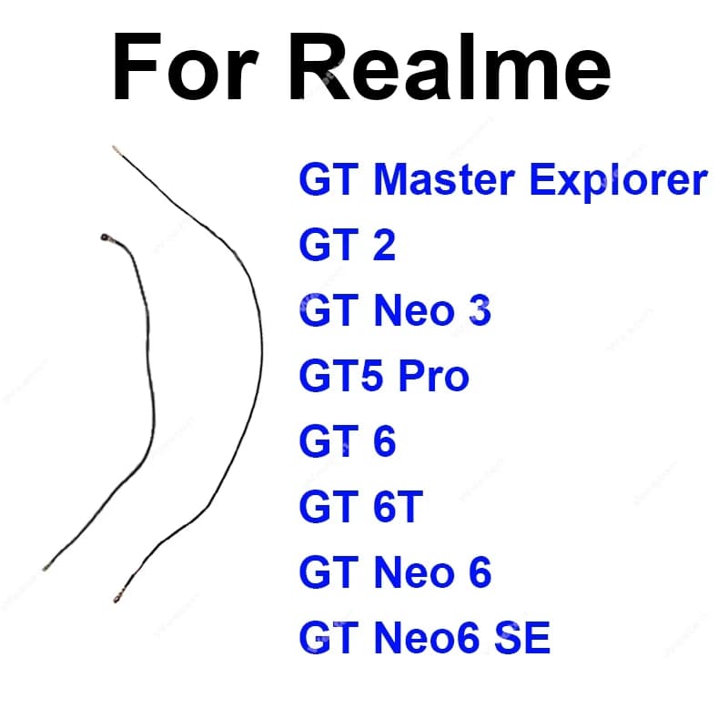 Cavo flessibile per scheda antenna segnale per Realme GT 2 Neo 3 GT5 Pro 6 6T Neo 6 Se Master Explorer Wifi connettore scheda segnale Flex